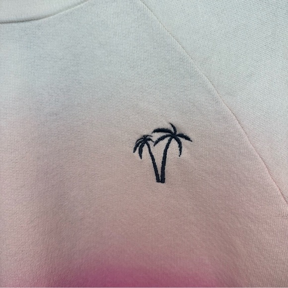 Marine Layer Ombre Pink and Cream Sweatshirt/Longsleeve. Size: Small Ladies - Picture 3 of 11